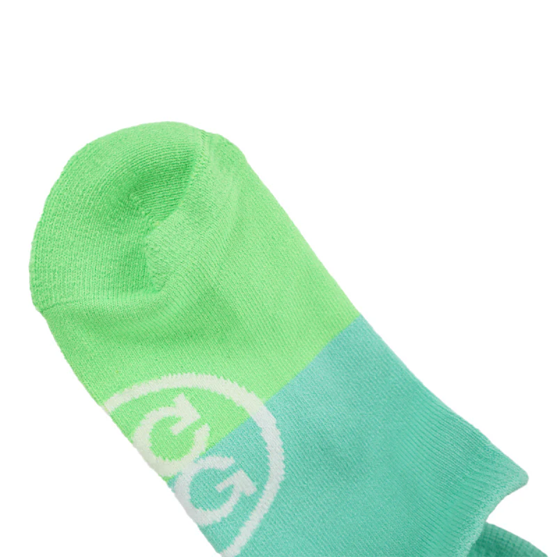 Two Tone Women's No-Show Socks (Lotus) - Image 4