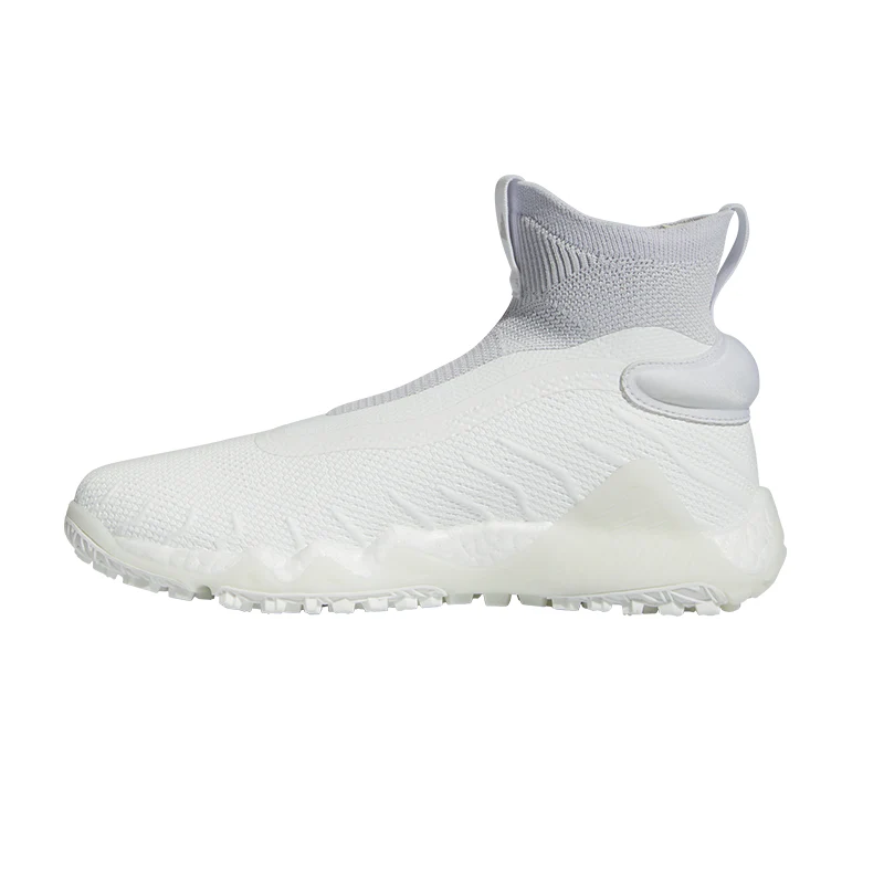 Codechaos Laceless Spikeless Shoes (White/Grey/White) - Image 3